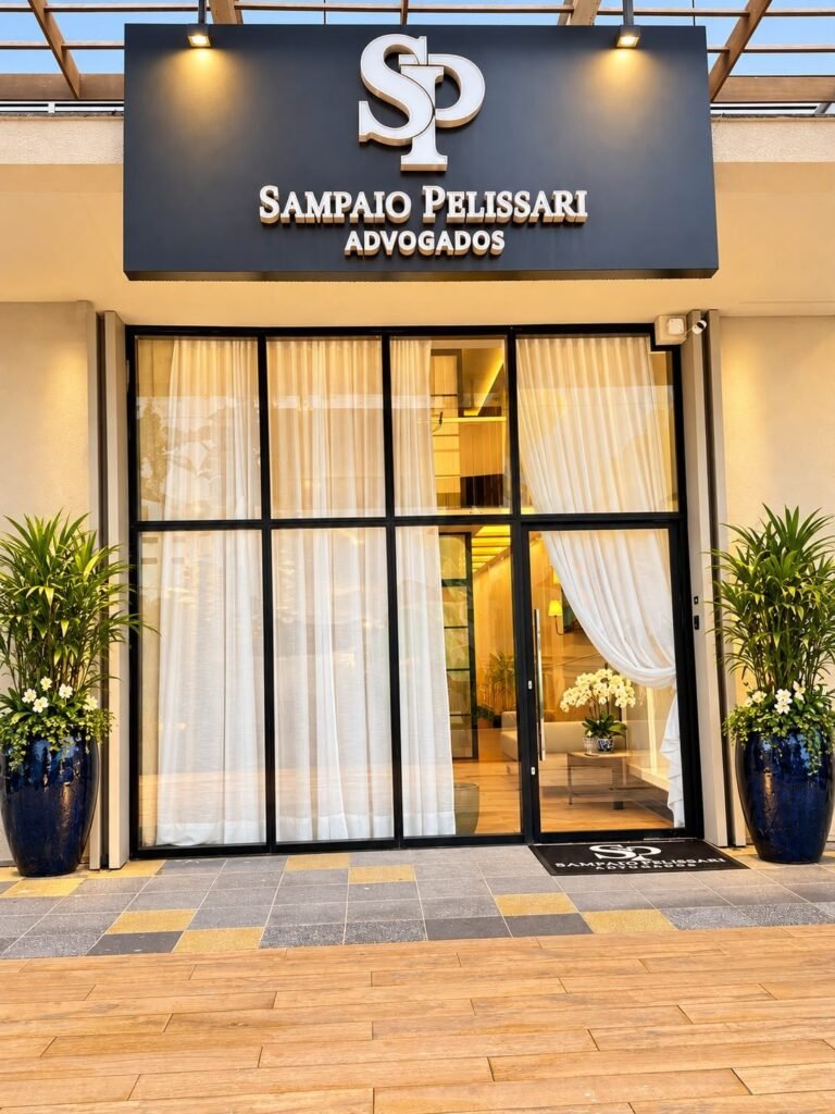 Fachada do escritório Sampaio Pelissari Advogados em Vitória/ES